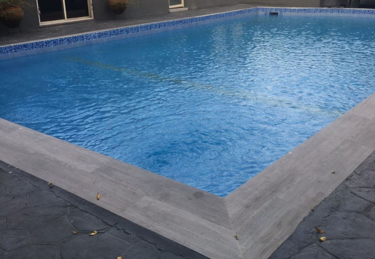Apartment in Lagos - 2 bedroom apartment with a pool  at Dideolu Estate Victoria island