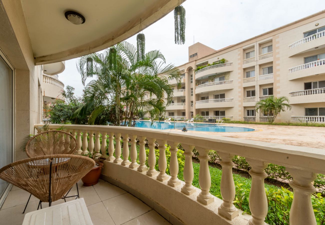 Apartment in Lagos -  Lovely 3 bedroom Apartment with swimming pool and gym at Ajegule odo road off Banana island road, ikoyi