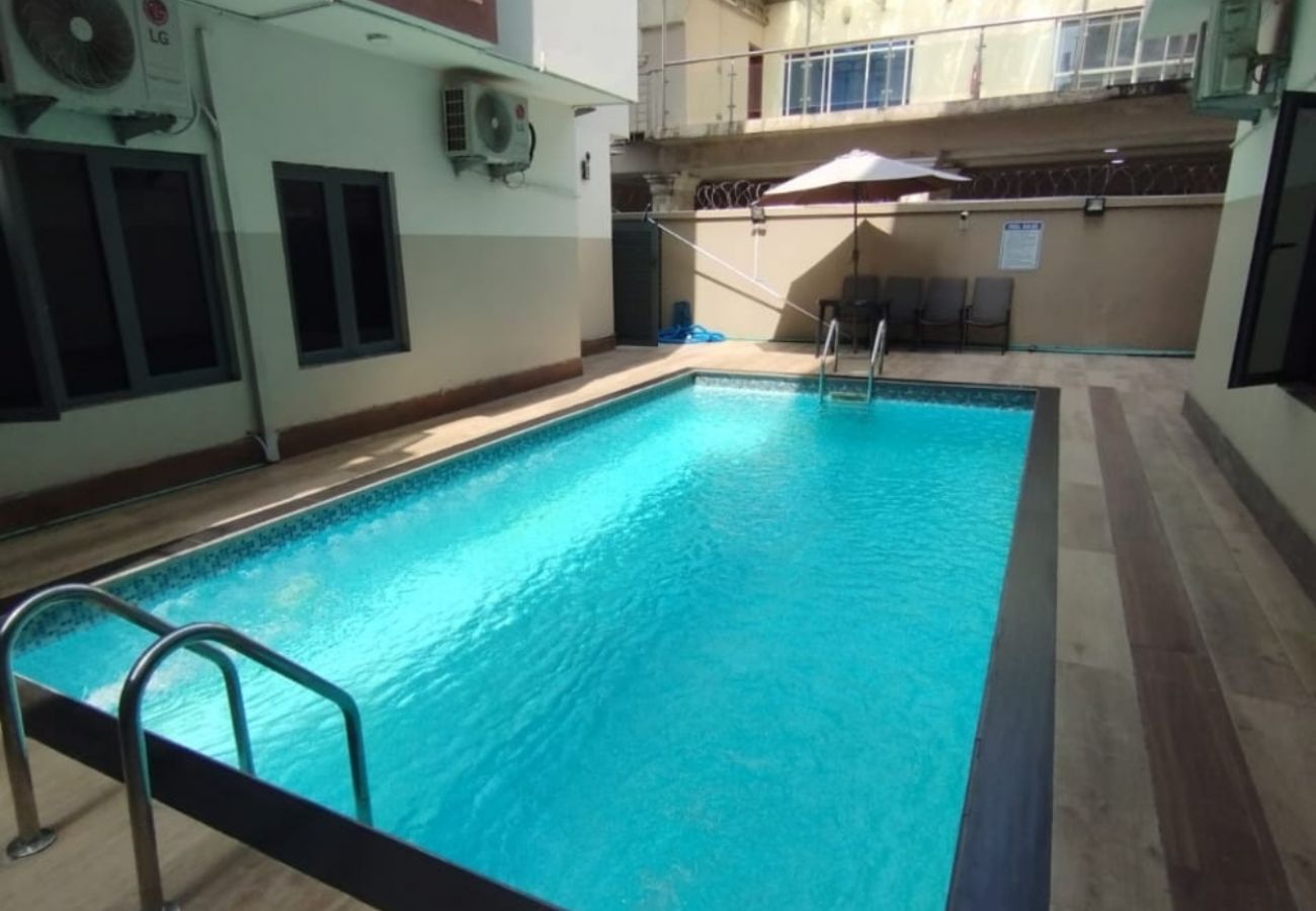 Apartment in Lekki - Dazzling  3-bedroom apartment with swimming pool | Marwa, Lekki