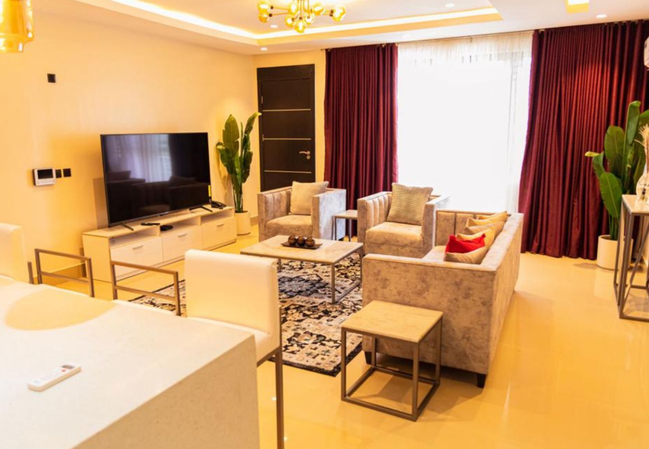 Apartment in Lekki - Dazzling 2-bedroom apartment with Swimming pool and gym | Lekki phase 1