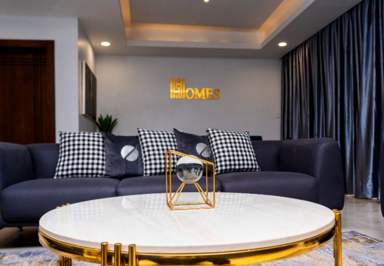 Apartment in Lagos - Exquisite 2-bedroom smart home in Eko Atlantic, Victoria island with private cinema , gym and pool 