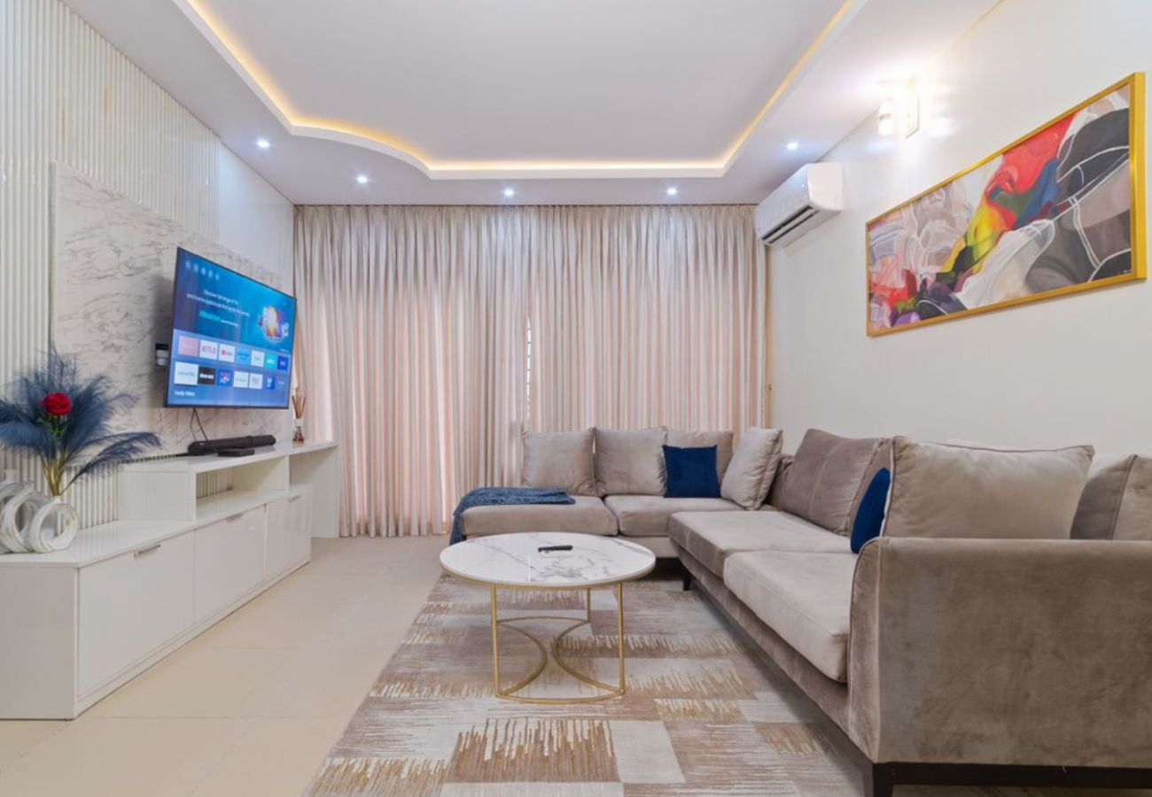 Apartment in Lagos - Enchanting 2 bedroom with gym and balcony |  Banana island road ikoyi Lagos